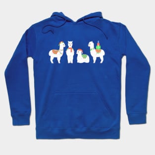 Christmas Alpacas Hoodie